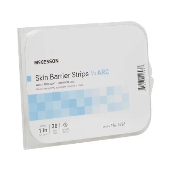 McKesson Skin Barrier Strip Shape-to-Fit 1/3 Arc image {3}