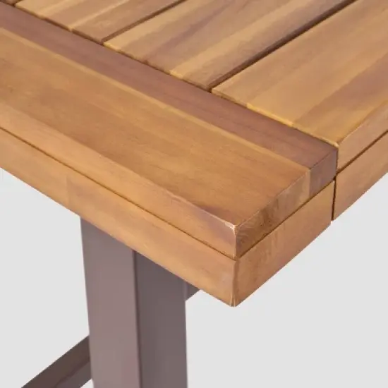 Atlantic 9pc Acacia Wood Dining Set - Christopher Knight Home image {5}