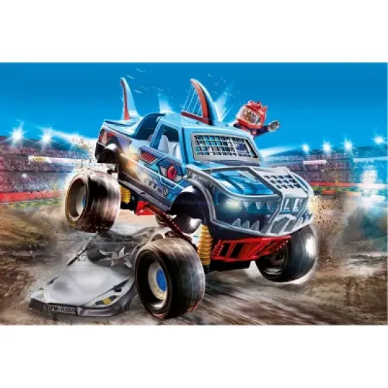 Playmobil Stunt Show Shark Monster Truck image {1}