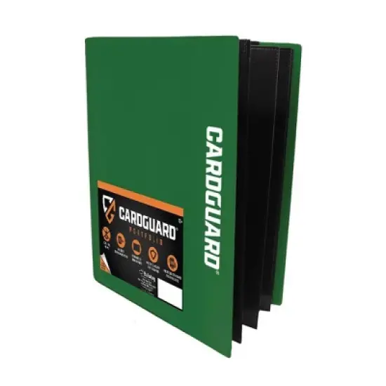 CardGuard Premium 9-Pocket Trading Card Pro-Folio - Green image {1}
