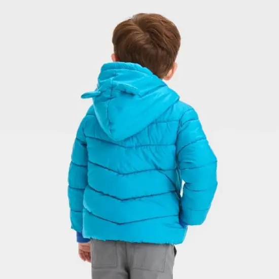 Toddler Puffer Jacket - Cat & Jack&trade; Blue image {1}