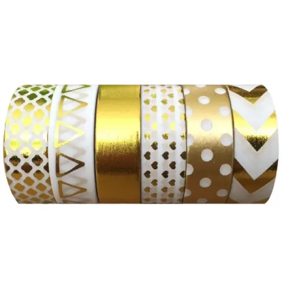 Wrapables Washi Masking Tape Collection, Premium Value Pack image {17}