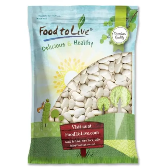 Lima Beans &ndash; Non-GMO, Large, Vegan image {7}