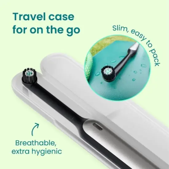 quip Rev Oscillating Rechargeable Electric Toothbrush + Travel Case image {8}