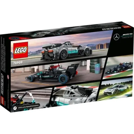 LEGO Speed Champions Mercedes-AMG 2 Toy Car Models Set 76909 image {3}