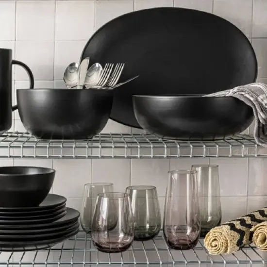 over&back 2.3qt Coupe Hand-Finished Stoneware Tall Serving Bowl Semi-Matte image {5}