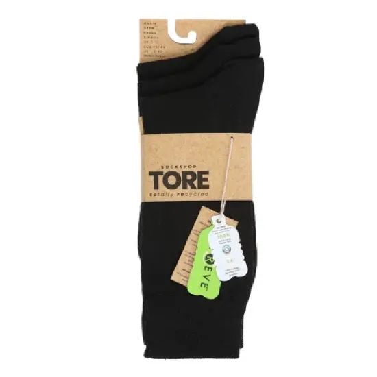 TORE Totally Recycled Men's Casual Crew Socks 3pk - 7-12 image {2}
