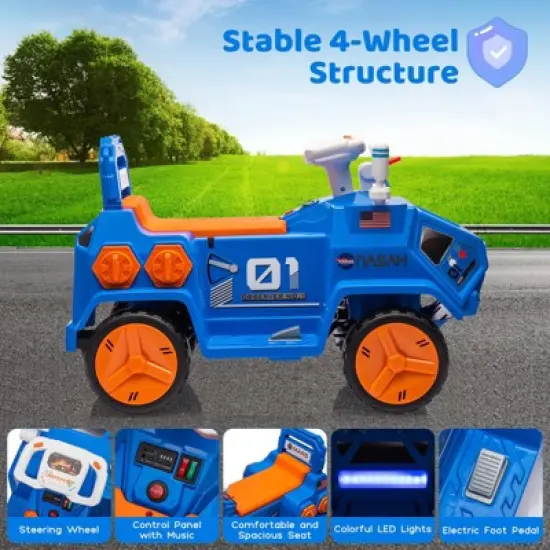 Kids Ride On ATV, Electric Toddlers Car, with Flash Lights, Music, Easy Control image {1}