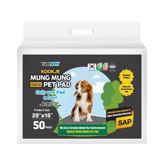 Kproduct4u Mung Mung Absorbent Upcycled Pulp Pads for Dogs image {3}