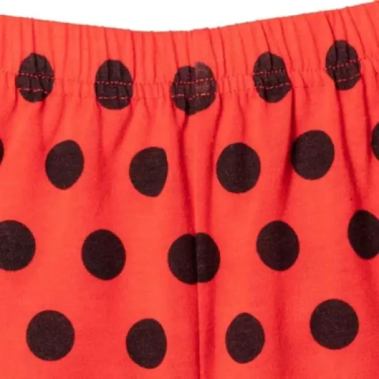 Miraculous Rena Rouge Ladybug Girls Pullover Pajama Shirt and Shorts Little Kid to Big Kid image {7}