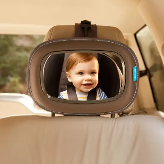 Munchkin Brica Baby In-Sight Car Mirror, Crash Tested and Shatter Resistant image {2}
