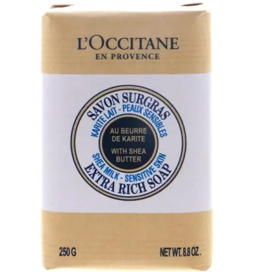 L'Occitane Shea Butter Extra Rich Soap, 8.8 oz image {1}