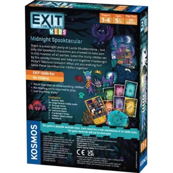 EXIT: The Game - Kids - Midnight Spooktacular image {2}