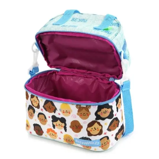 DREASDOODLES by Andrea Campos Lola Dual Compartment Lunch Bag image {4}