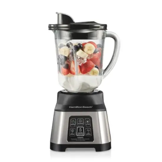 Hamilton Beach Smoothie Smart Electronic Blender 40 Oz. Glass Jar Auto Smoothie Program 56208: 850W, 3 Speeds, Dishwasher-Safe image {7}