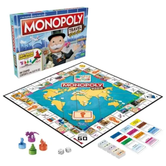 Monopoly Travel World Tour Monopoly Board Game image {2}