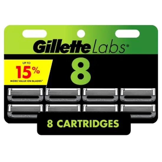 GilletteLabs Razor Blade Refills Compatible with Exfoliating Bar and Heated Razor image {10}