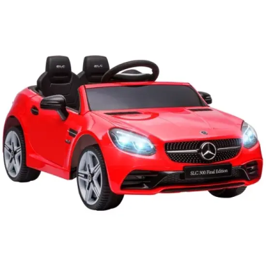 Aosom 12V Kids Electric Ride On Car with Parent Remote Control, Two Motors, 2 Speeds, Music, LED Lights, USB for 3-6 Years Old image {8}