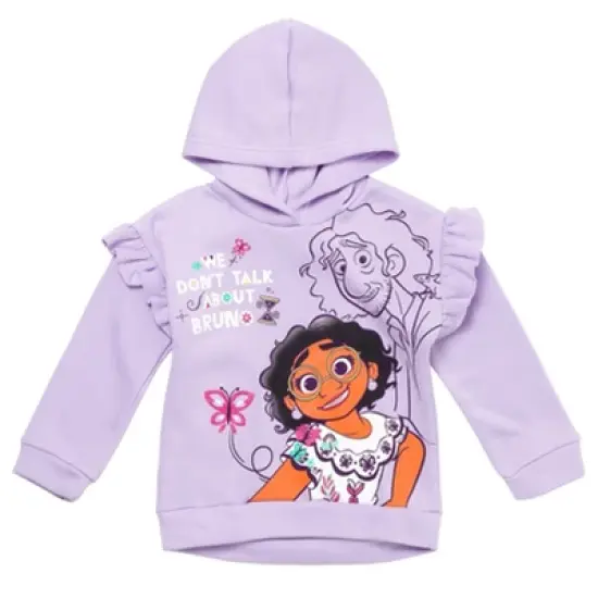 Disney Encanto Mirabel Girls Fleece Pullover Hoodie Toddler to Big Kid  image {1}