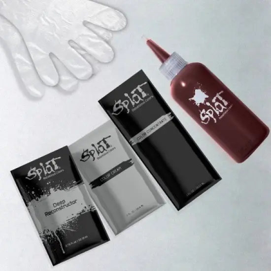 Splat Double Lift Kit Permanent Hair Color - Plum Siren - 5.75 fl oz image {6}