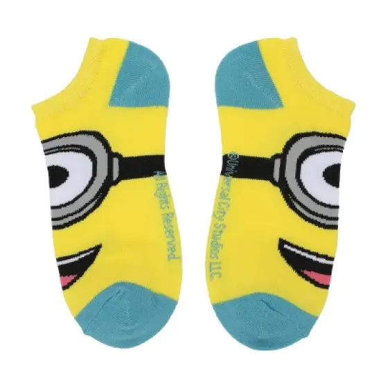 Minions Adult Ankle Socks 5-Pack image {1}