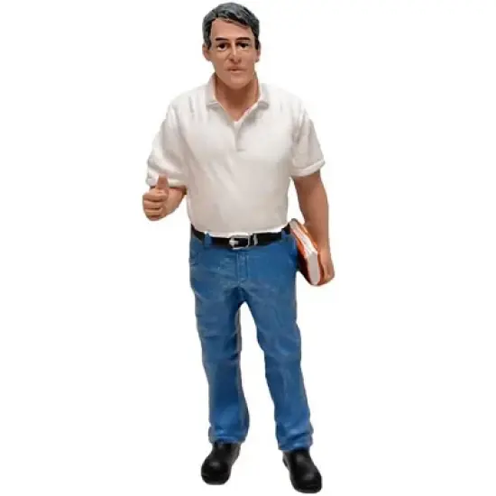 Mechanic Manager Tim Figure For 1:18 Scale Models by American Diorama image {1}