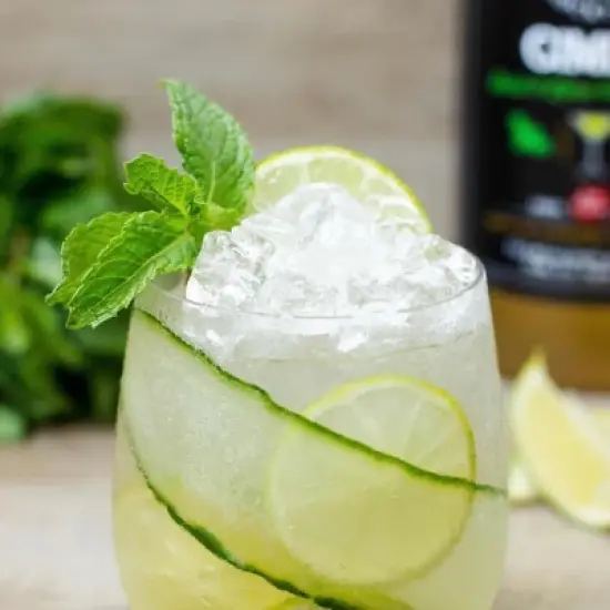Crafted Cocktails Basil Martini Gimlet Mix: 6 Pack&nbsp; 60 Calories, Handcrafted with Agave, Lime and Basil: Effortless Mixology with Gourmet Flavor image {4}