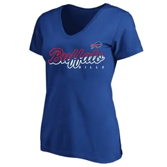 NFL Buffalo Bills Short Sleeve V-Neck Plus Size T-Shirt image {3}