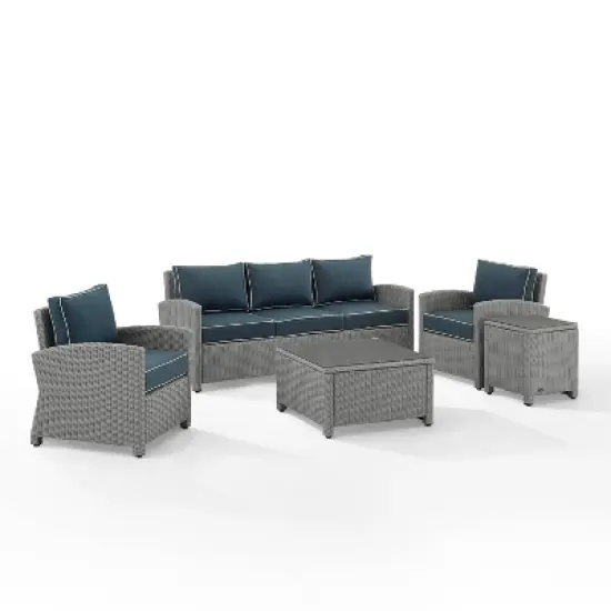 Bradenton 5pc Outdoor Wicker Sofa Set - Crosley
 image {16}