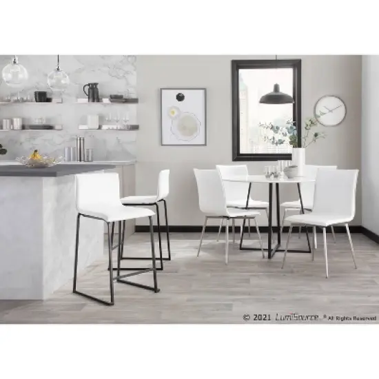 Set of 2 Mason Contemporary Dining Chairs - LumiSource image {9}