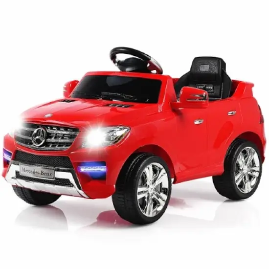 Costway Mercedes Benz ML350 6V Electric Kids Ride On Car Licensed MP3 RC Remote Control image {10}