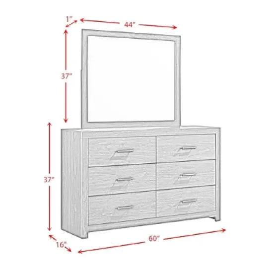 5pc Hendrix Music Bedroom Set Walnut - Picket House Furnishings image {18}