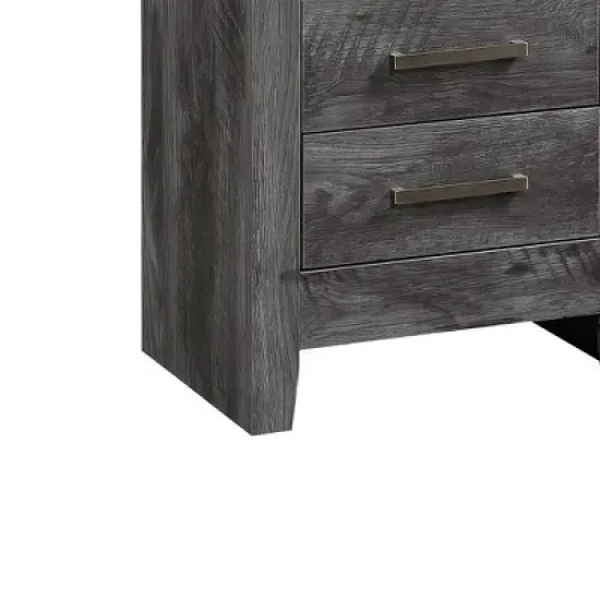 21" Vidalia Nightstand Rustic Gray Oak - Acme Furniture image {4}