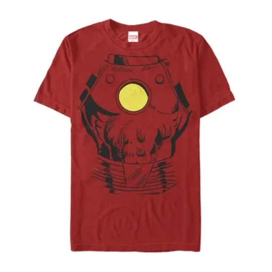 Men's Marvel Halloween Iron Man Costume T-Shirt image {3}