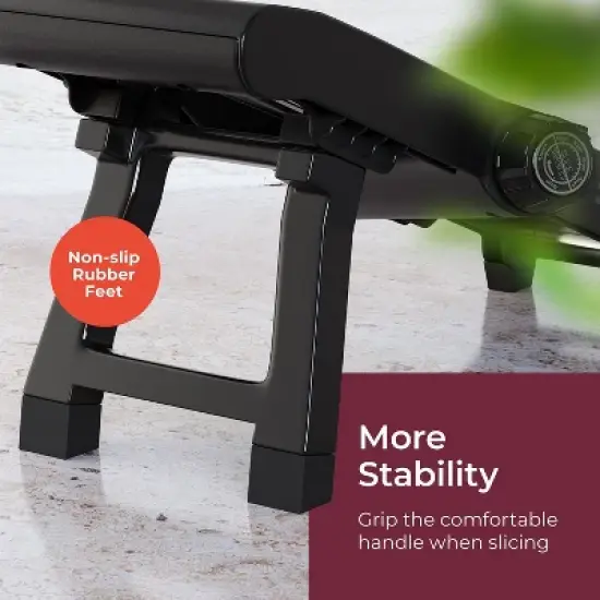 MuellerLiving Mandoline Slicer for Kitchen, Stainless Steel, Slice or Julienne, Vegetable Chopper, Fruit Slicer image {8}