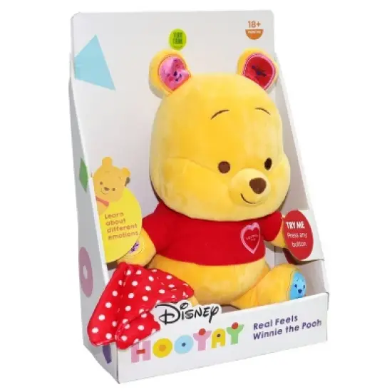 Disney Hooyay Real Feels Winnie the Pooh Stuffed Animal image {4}