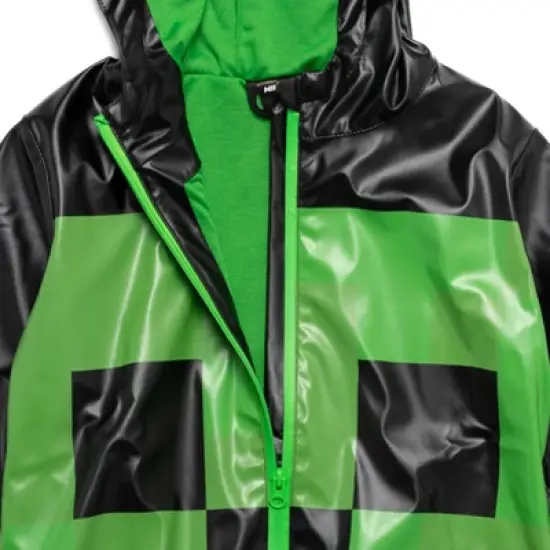 Minecraft Creeper Zip Up Jacket Little Kid to Big Kid image {4}