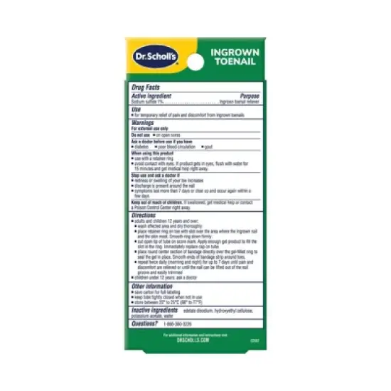 Dr. Scholl's Ingrown Toenail Pain Reliever - 0.3oz image {2}
