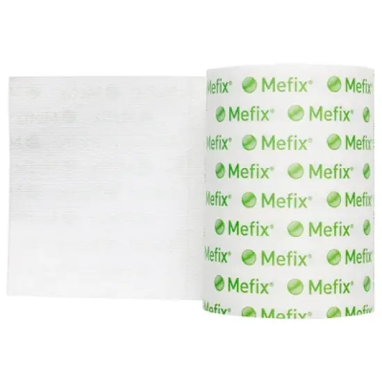 Mefix Perforated Dressing Retention Tape - with Liner - 2 in. x 11 yds., 1 Roll image {4}
