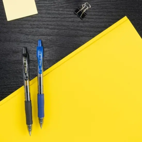 Pilot G2 Retractable Gel Pens Fine Point Blue Ink 5 Pack (31299) 755960 image {3}