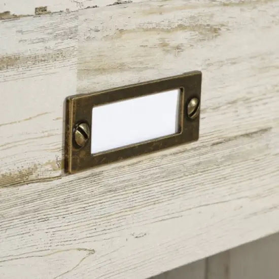 28" Barrister Lane Storage Bookshelf White Plank - Sauder image {3}