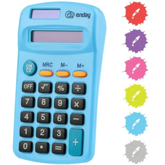 Enday 8-Digit Pocket Size Calculator image {5}