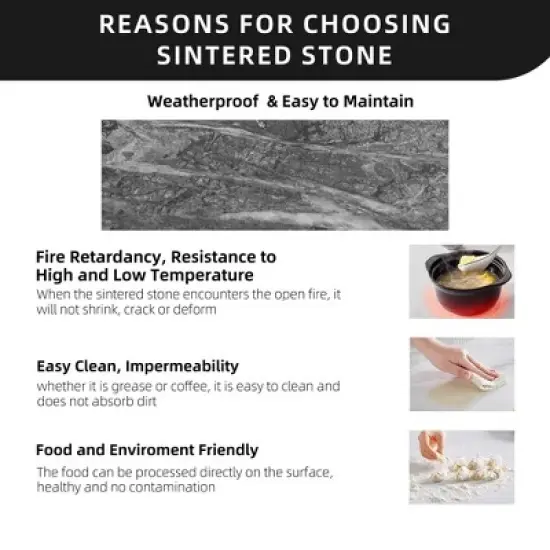 Christopher Knight Home Larry Outdoor 7 Piece Aluminum and Sintered Stone Dining Set with Removable Sunbrella Cushions image {8}