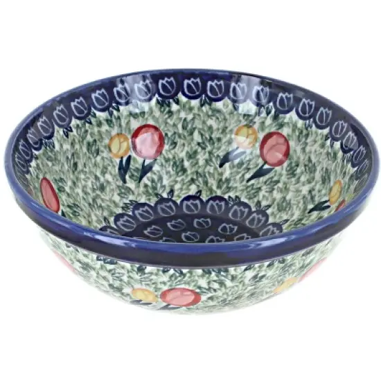 Blue Rose Polish Pottery Manufaktura Cereal Bowl image {18}