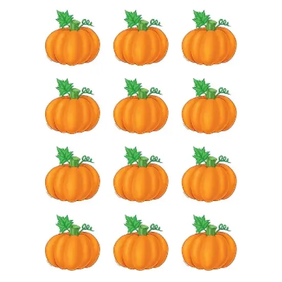 Teacher Created Resources Pumpkins Mini Accents 36/Pack 6 Packs (TCR5129-6) image {1}