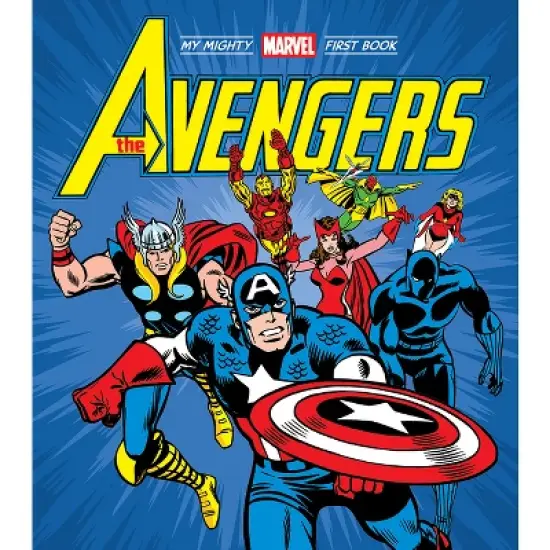 The Avengers: My Mighty Marvel First Book - (A Mighty Marvel First Book) by  Marvel Entertainment (Board Book) image {1}