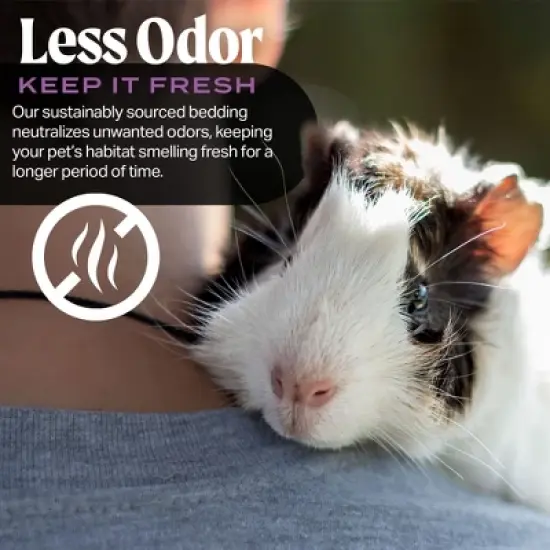 HealthiStraw PetStraw Mini, All-Natural, Multi-length Cut Sustainable Wheat Straw Bedding, Dust-Free, Soft Comfortable, 38 L image {4}