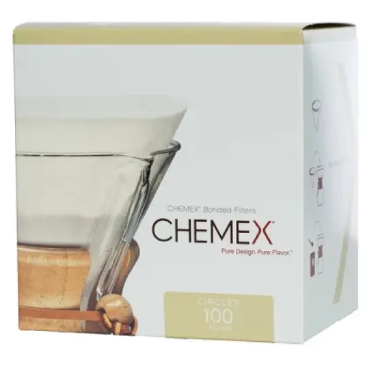 Chemex Bonded Filter - Circle - 100 ct - Exclusive Packaging image {1}