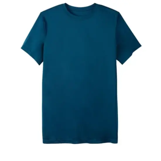 KingSize Men's Big & Tall Moisture-Wicking Longer-Length Short Sleeve Crewneck Tee image {9}