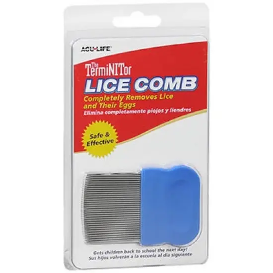 Acu-Life Lighted Lice Comb Treatment Terminator 1 ct image {1}